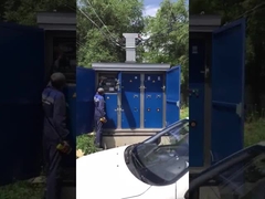 Silent Enclosed 231kVA diesel generator sets Installation & Operation in Local of Russia