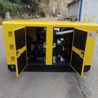4 Cylinder Water Cooled Diesel Generator Quiet Diesel Backup Generator For 110kVA Power Backup