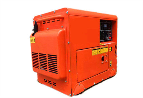 Compact 4.5kW Silent Portable Diesel Generator For Home With Recoil Type Hand Starting