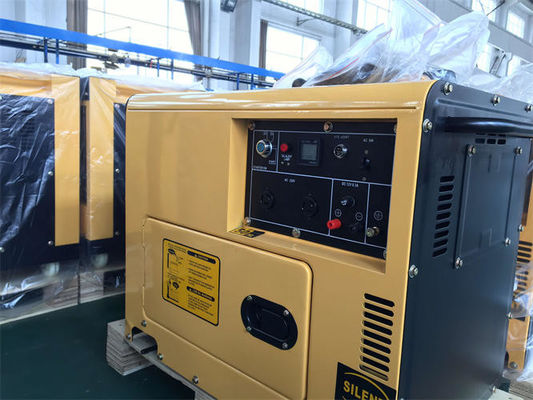 5KVA Silent Air Cooled Diesel Generator With Option ATS For Home Use