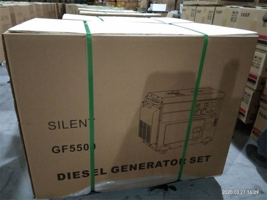 5KVA Silent Air Cooled Diesel Generator With Option ATS For Home Use