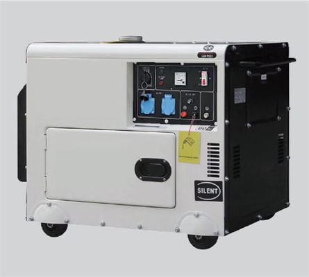 AC Single Phase Output 3.3KW 5KW 6.5KW Silent Diesel Generator Air Cooled