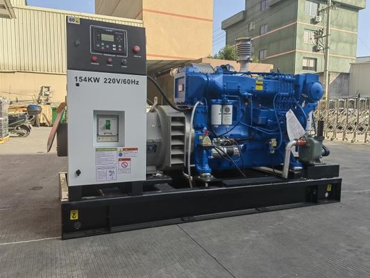 150kW Marine Diesel Generator Powered by Weichai Marine Engine with Leory Somer Alternator