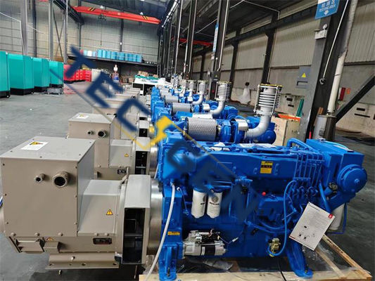 150kW Marine Diesel Generator Powered by Weichai Marine Engine with Leory Somer Alternator