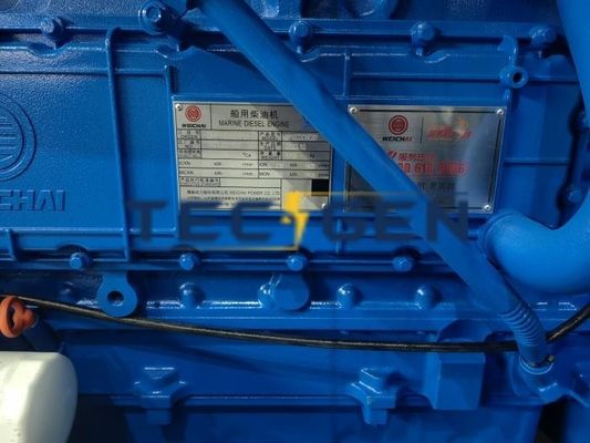 150kW Marine Diesel Generator Powered by Weichai Marine Engine with Leory Somer Alternator