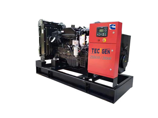 480v Cummins 200kw Diesel Generator Open Frame Power Range From 16kw - 1200kw