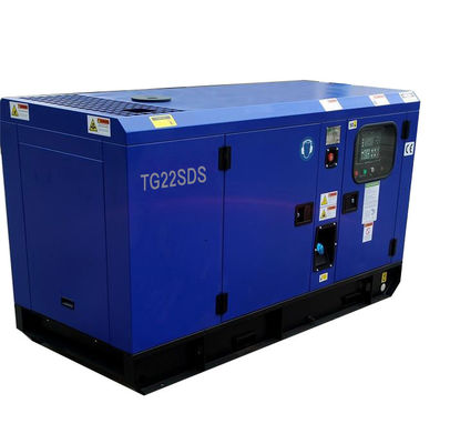 Silent Enclosed Power Generator Set 22kva / 18kw Standby Output For Emergency Power Supply