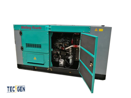43kVA Weifang ricardo diesel generators with soundproof enclosed for home use