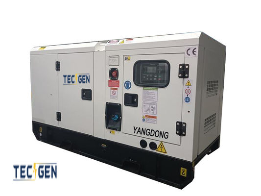 Silent Chinese Diesel Generator 45kVA Yangdong Genset Silent Enclosed Canopy For Backup