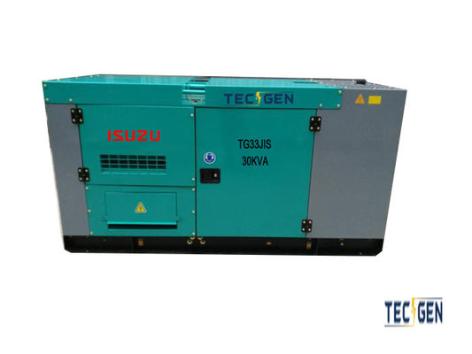 Isuzu Diesel Generator 30kVA Silent Diesel Generator With Copy Denyo Soundproof Canopy