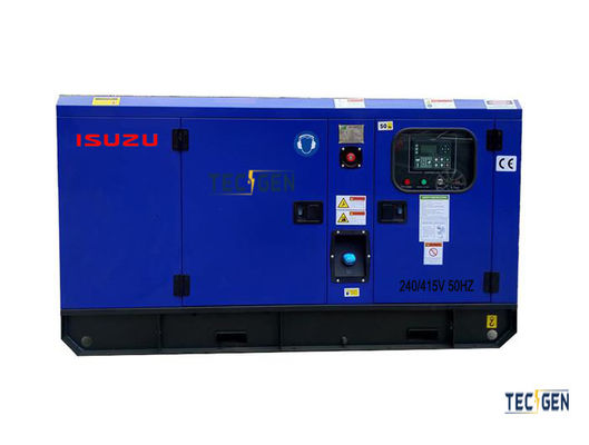 28kVA Isuzu Silent Diesel Generator Standby 22kW Isuzu Generator For Emergency Power