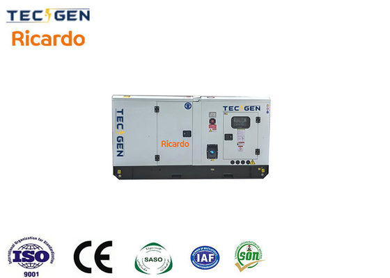 Rain Proof 38kVA Ricardo engine genset soundproof generator set for backup power
