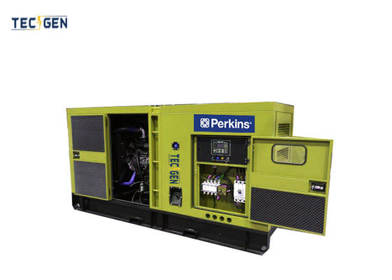 3 Cylinder 42kW Perkins Generator Silent Genset With Built-in ATS For Auto Start