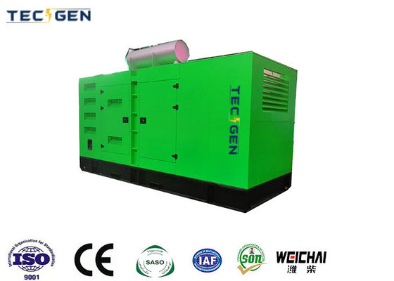 Silent Weichai Diesel Generator Set 350kW Weichai Genset With Industrial Grade Muffler