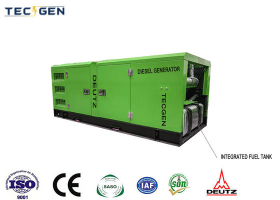 160kVA Deutz Engine Generator Silent Deutz Genset With Stamord Alternator For Continuous Use