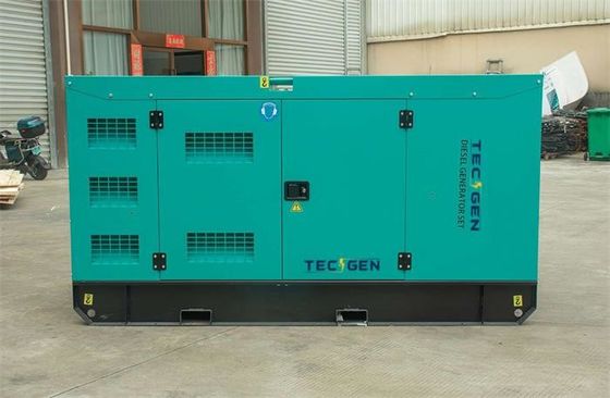 3 Cylinder 35kVA Generator Silent Perkins Engine Generator With Soundproof Canopy For Continuous Use