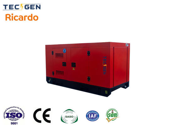 Single Phase 24kW Ricardo Genset With Soundproof Canopy Backup Use Only