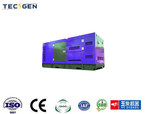 110kVA Yuchai Genset Silent Diesel Generator With Brushless Type Alternator For Continuous Use